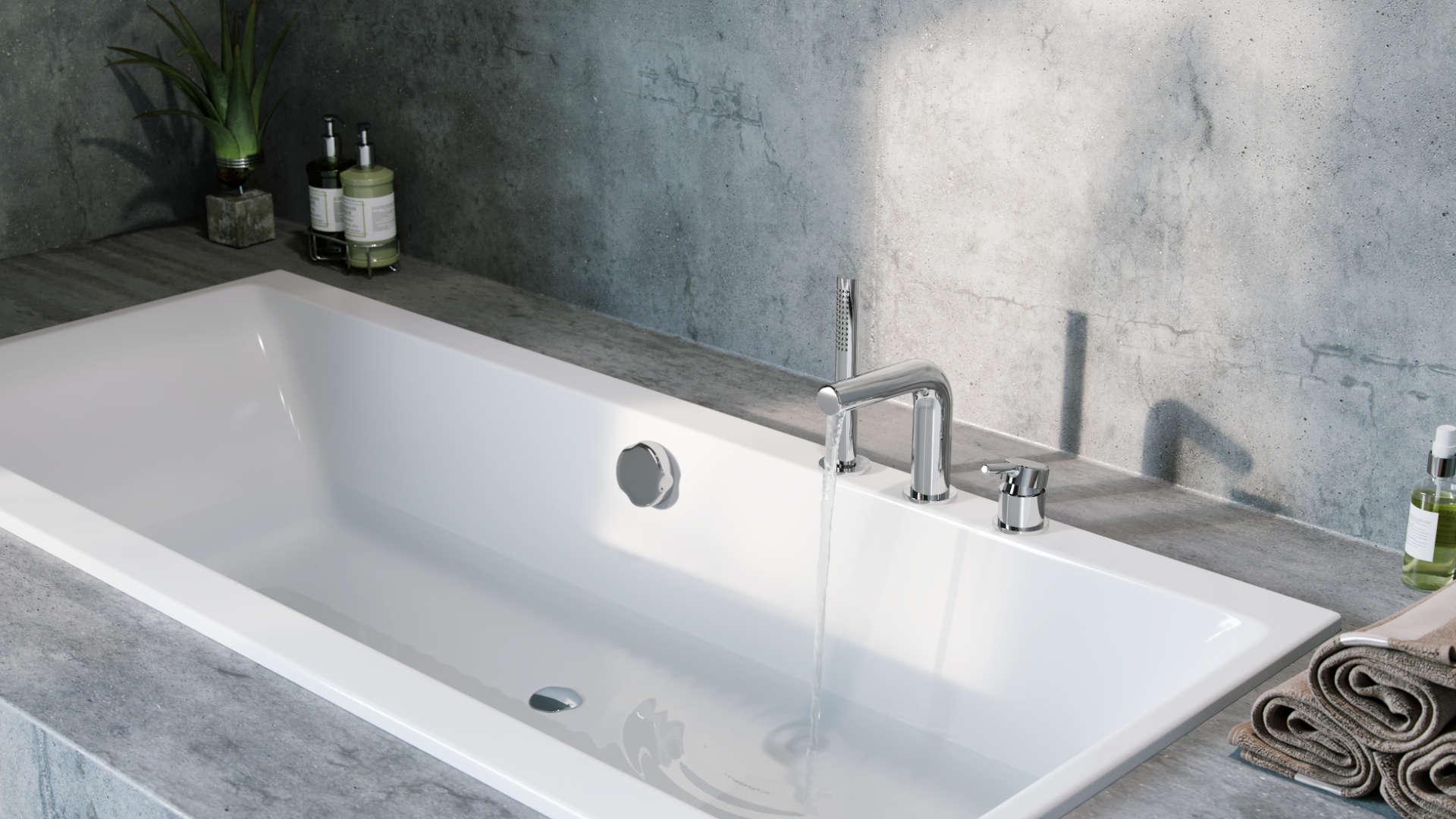 Змішувач на борт ванни Excellent PI Хром (AREX.1234CR) - фото 2