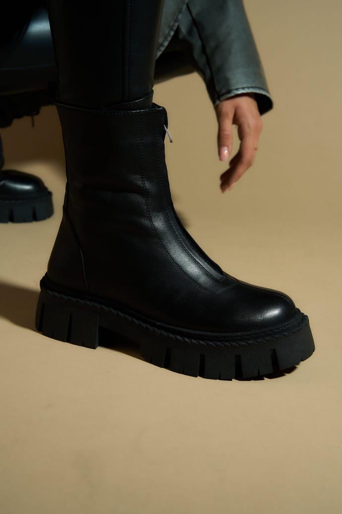 Черевики жіночі Fabio Monelli р. 39 Чорний (181973) - фото 3 Черевики жіночі Fabio Monelli р. 39 Чорний (181973) - фото 3