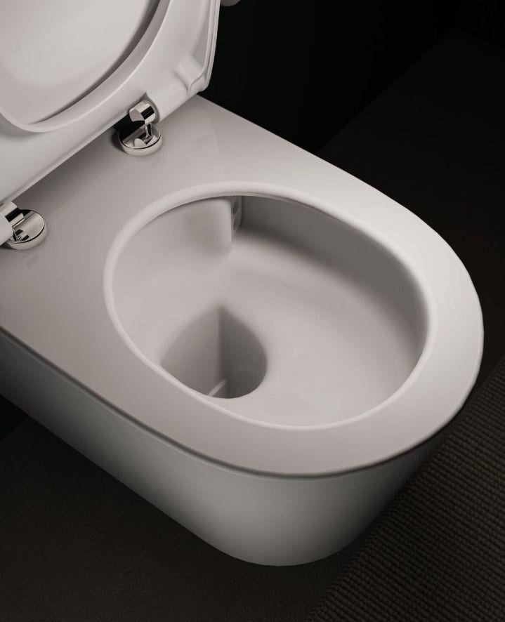 Унитаз подвесной VitrA Nest QuaFlush с сиденьем Soft Close (88-7870B403-7205) - фото 9