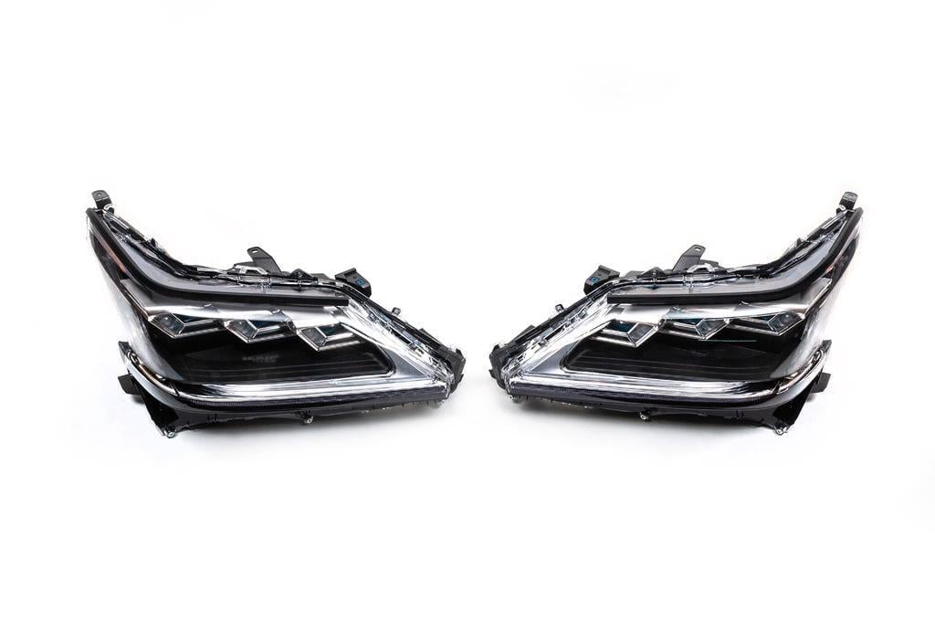 Фары передние LED для Lexus LX570/450d 2016-2024 г. 2 шт. (86697)