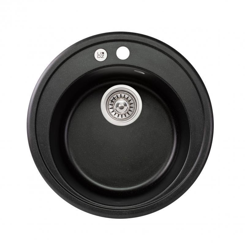 Мийка для кухні Lidz BLM-14 d 510x200 мм (LIDZBLM14D510200)