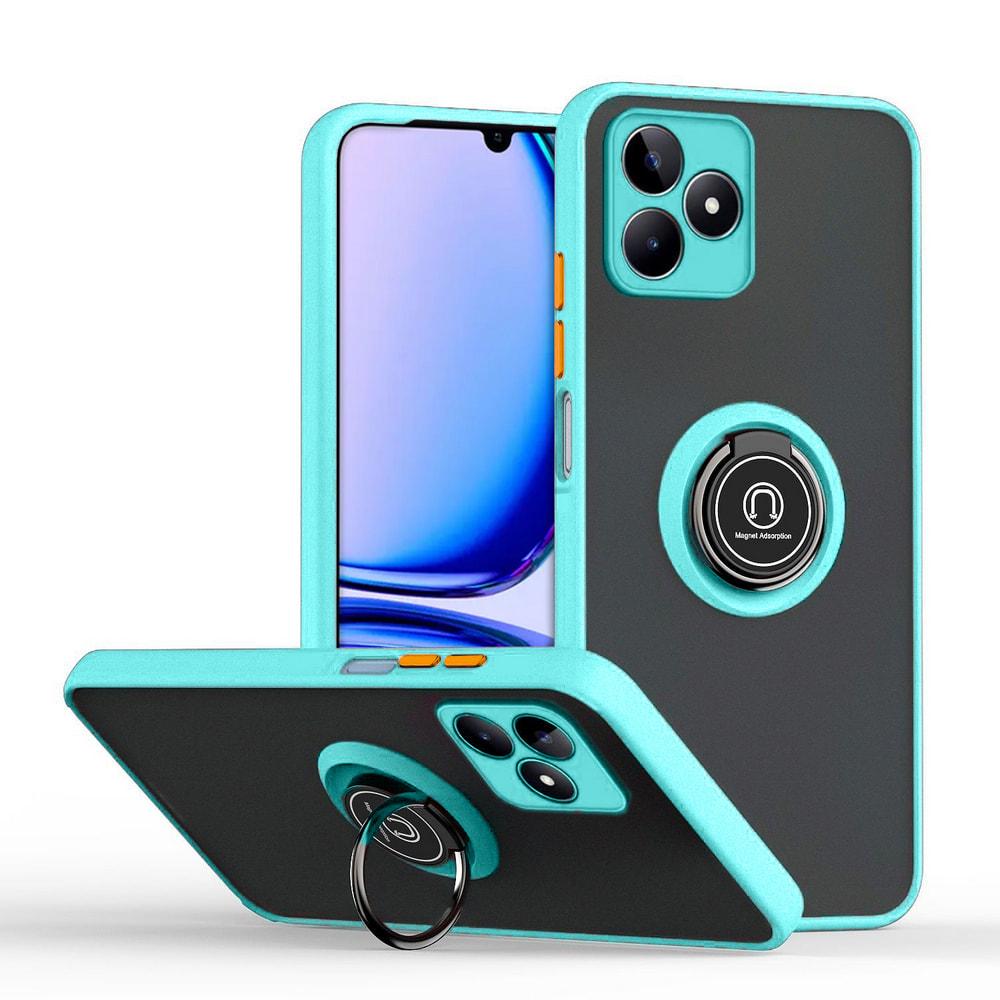 Защитный чехол MatteLuxe Realme C53 (с кольцом) Light Blue (34663-0B)