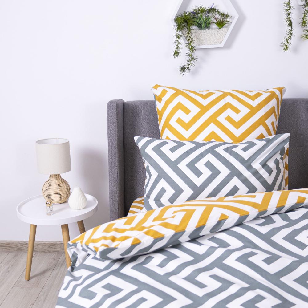 Комплект постільної білизни ТЕП Labyrinth євро 200х220 см наволочки 2х70х70 см (17409) - фото 5 Комплект постільної білизни ТЕП Labyrinth євро 200х220 см наволочки 2х70х70 см (17409) - фото 5