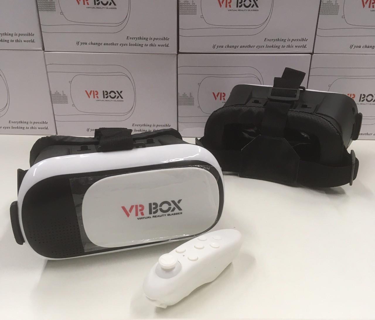 Окуляри для перегляду відео VR box 3D та 360 з пультом дистанційного керування (778828437) - фото 2