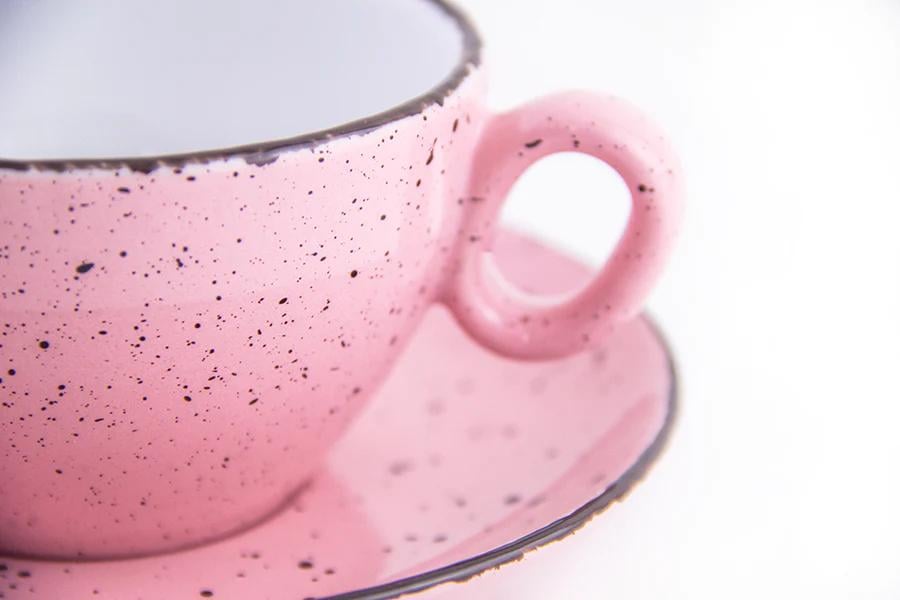 Чашка INKER Luna 70 мл Iris dots pink (345346) - фото 2 Чашка INKER Luna 70 мл Iris dots pink (345346) - фото 2