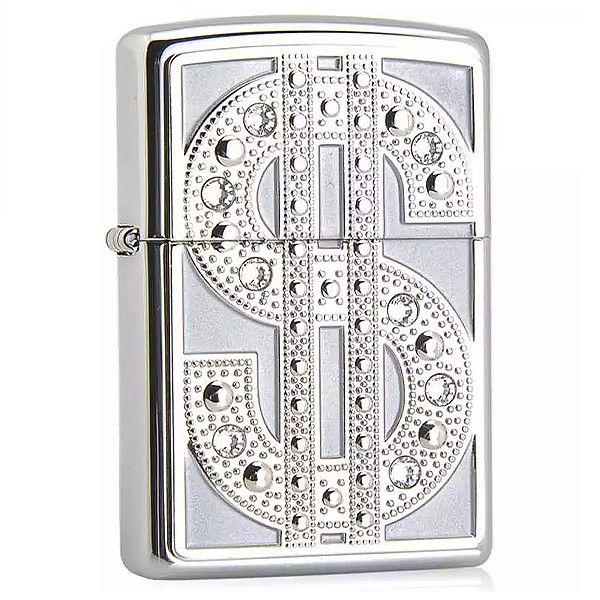 Запальничка ZIPPO широка DOLLAR 20904