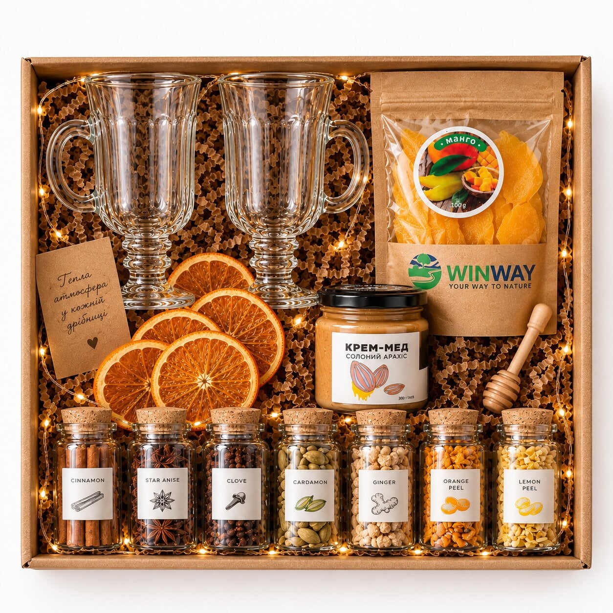 Бокс подарочный Duckbox для глинтвейна Honey&Spice (36)