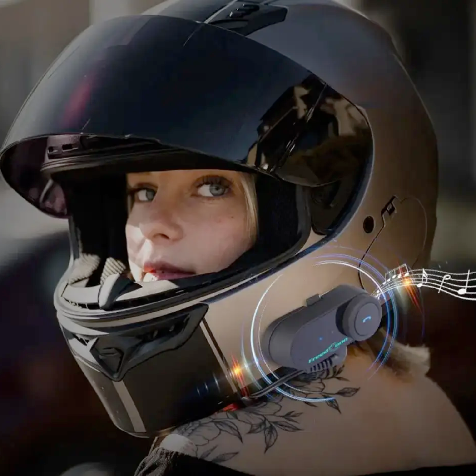 Гарнітура мотоциклетна Freedconn T-Com VB для шолома з бездротовим зв'язком Bluetooth (24421779) - фото 7 Гарнітура мотоциклетна Freedconn T-Com VB для шолома з бездротовим зв'язком Bluetooth (24421779) - фото 7