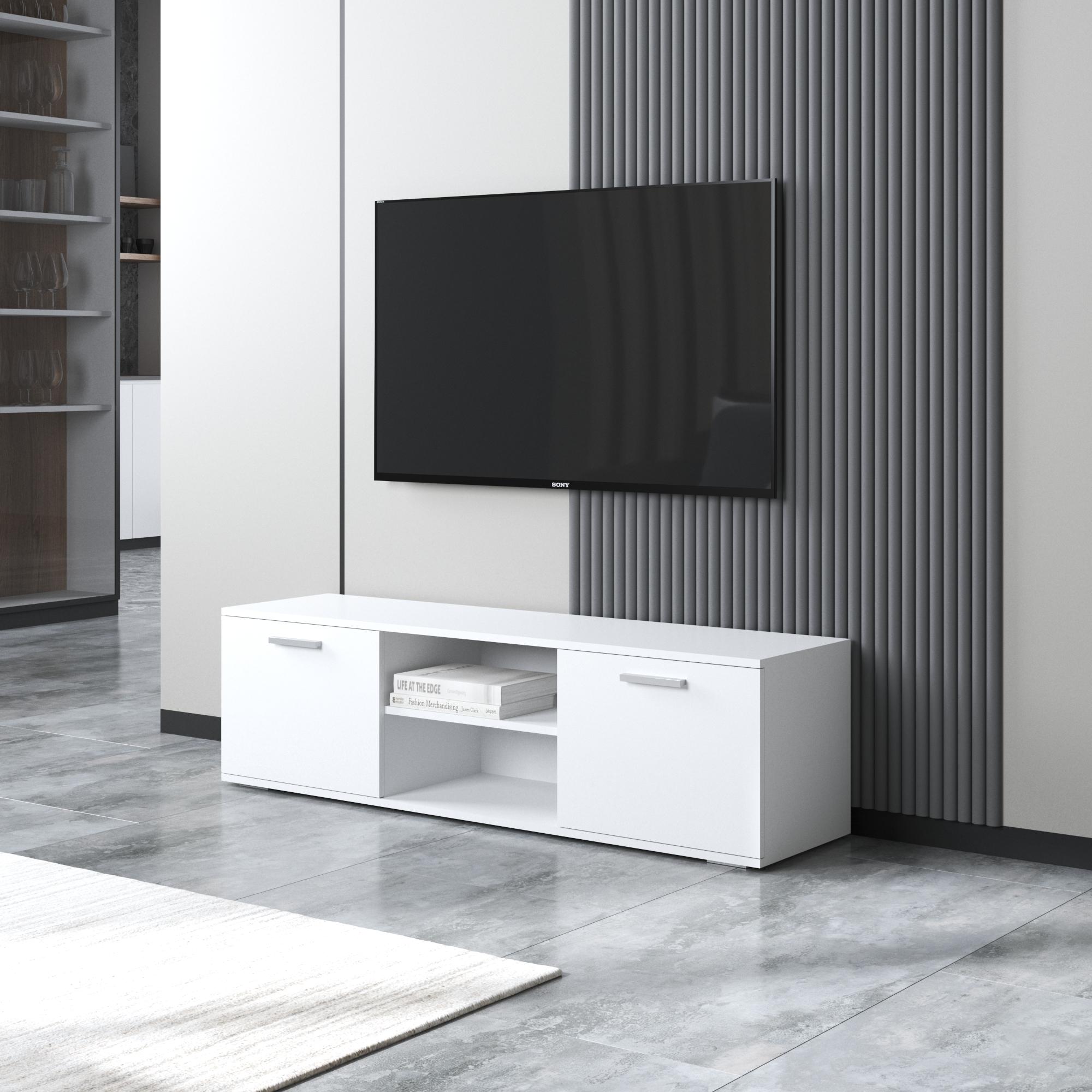 Тумба под телевизор M-106 Белый