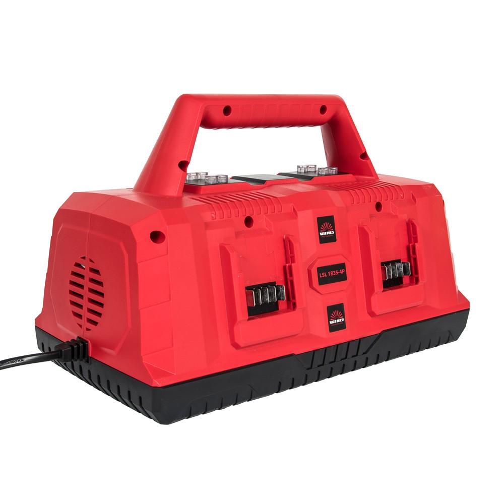 Зарядное устройство для аккумуляторов электроинструмента Vitals Professional LSL1835-4P SMART (14967012) - фото 2 Зарядное устройство для аккумуляторов электроинструмента Vitals Professional LSL1835-4P SMART (14967012) - фото 2