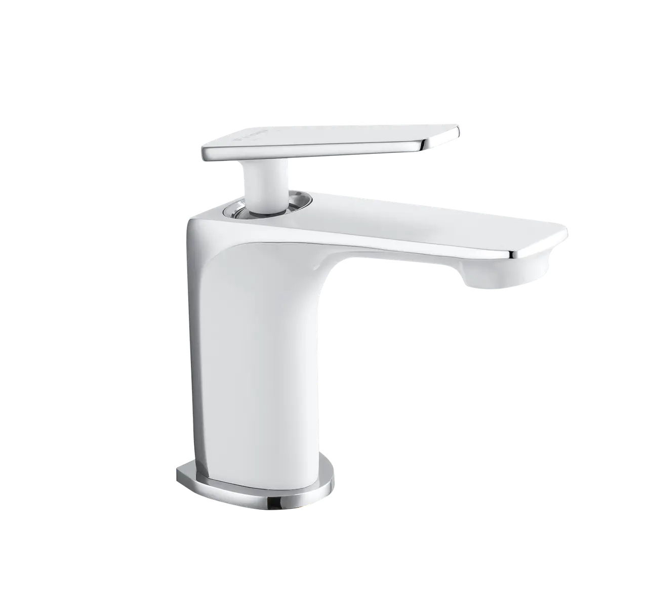 Змішувач для умивальника Frap F1058-22 Білий/Хром (1040770)