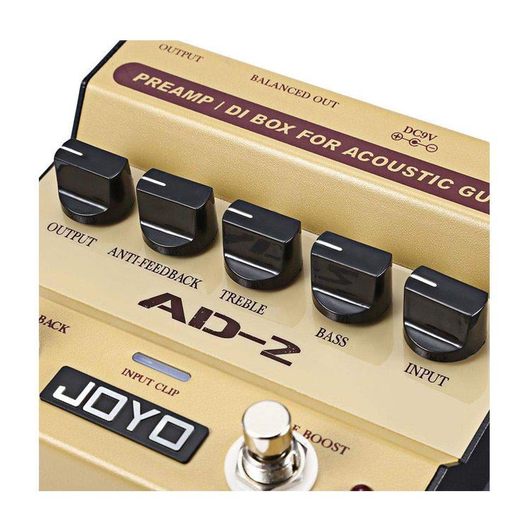 Педаль Joyo AD-2 Acoustic Guitar Preamp & DI Box (125051) - фото 4