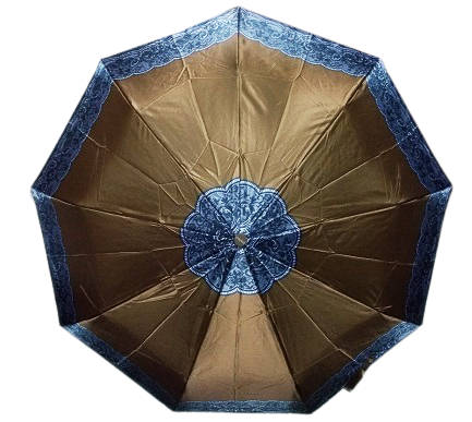 Зонт полуавтомат Mario 808-5 антиветер Коричневый (1437614269)