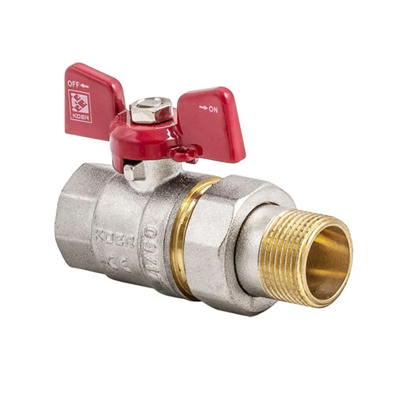 Кран шаровой с американкой KOER KR.227 1" (KR0013)