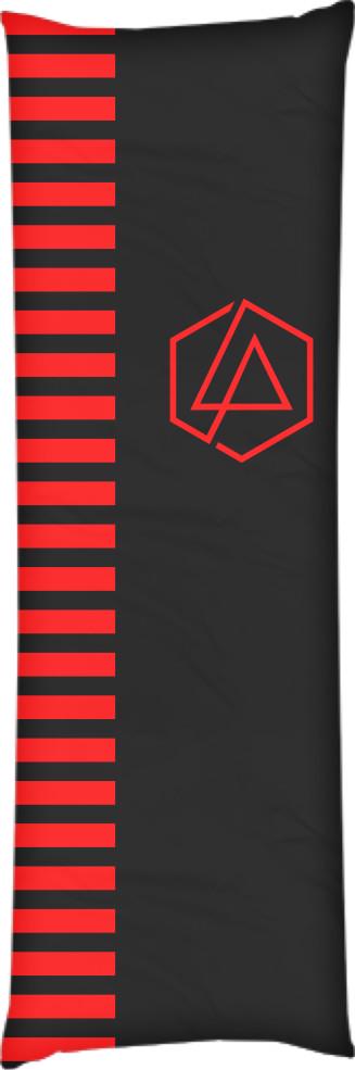 Подушка дакимакура Linkin Park 1 60x180 см (14105960)
