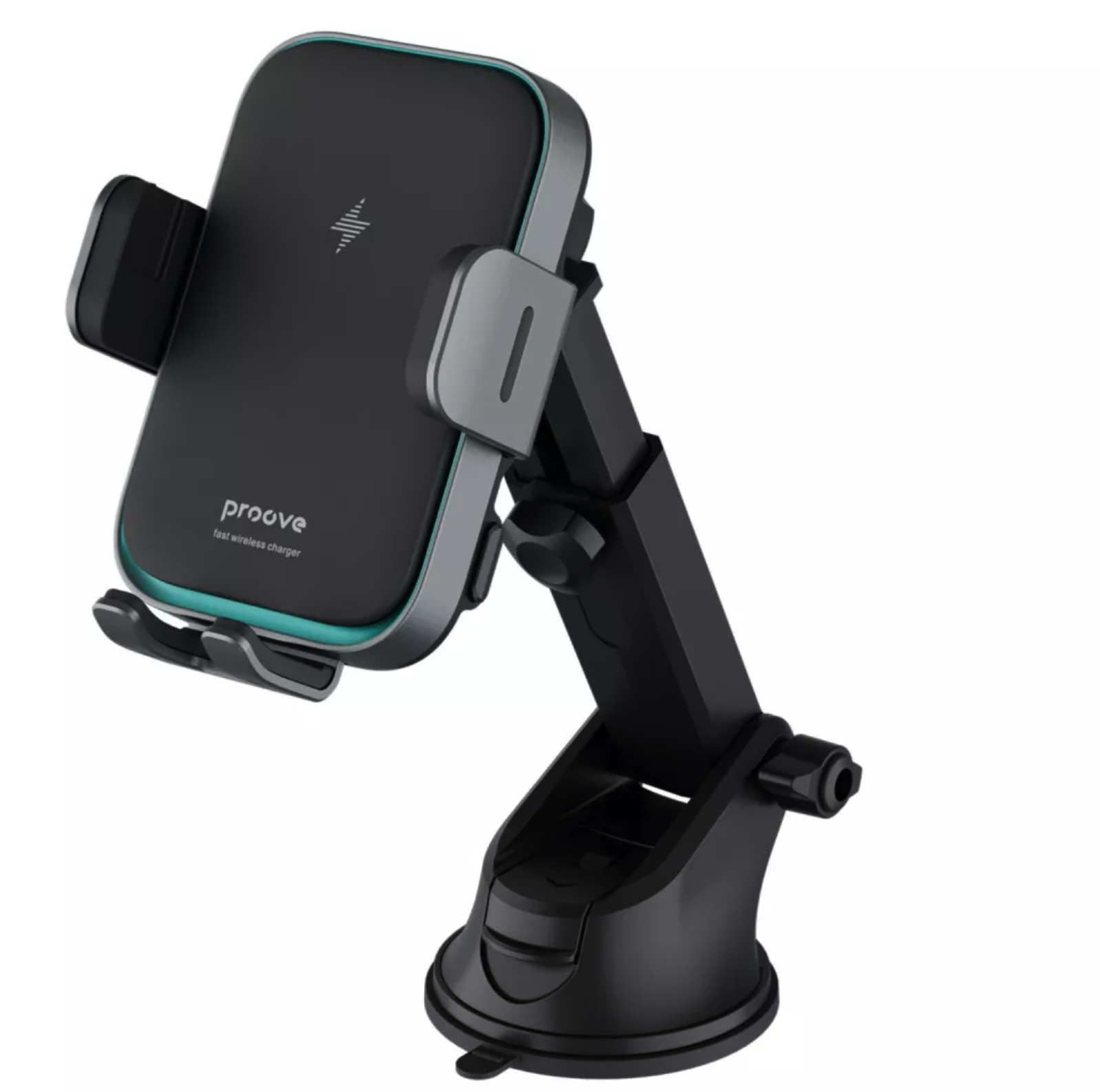 Автодержатель сенсорный с беспроводной зарядкой Proove Triple Clamp Pro 15W автоматическая фиксация быстрая зарядка QC 3.0/PD 2 типа крепления Автодержатель сенсорный с беспроводной зарядкой Proove Triple Clamp Pro 15W автоматическая фиксация быстрая зарядка QC 3.0/PD 2 типа крепления
