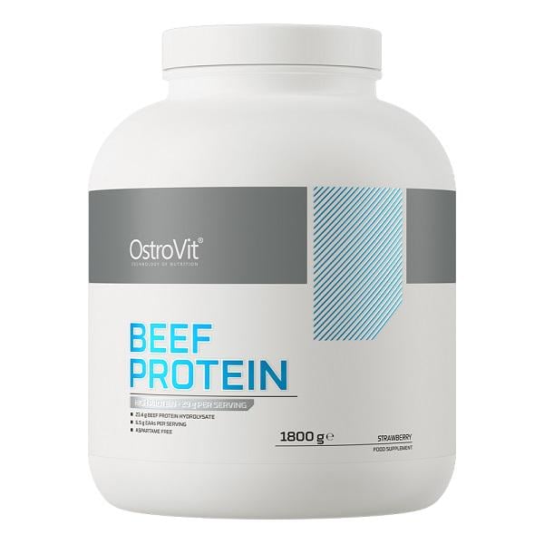 Протеин OstroVit Beef Protein Strawberry 1800 г 60 servings (000020776)