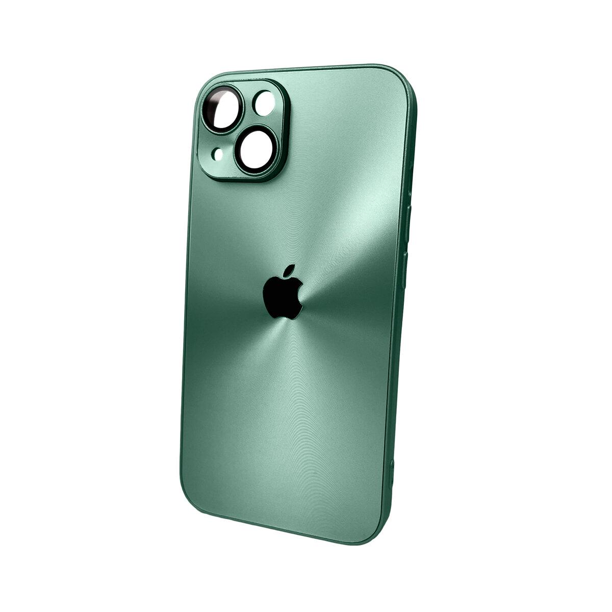 Противоударный чехол для Apple iPhone 13 OG Acrylic Glass Gradient Green