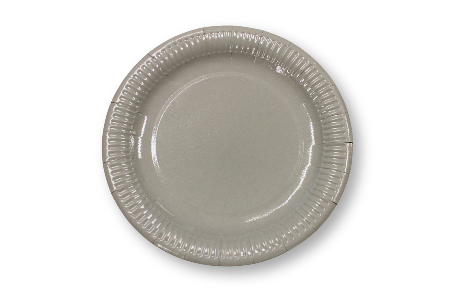 Тарелка картонная круглая 18 см