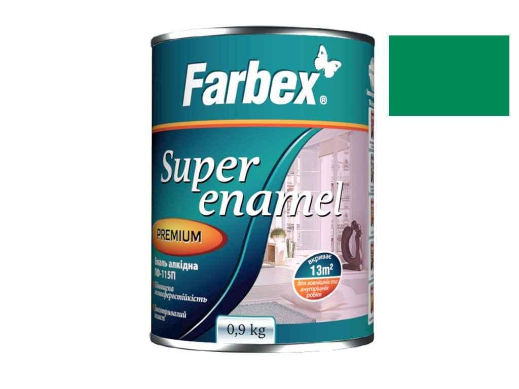 Эмаль алкидная ПФ-115 Farbex 0,9 кг Светло-зеленый (483725)