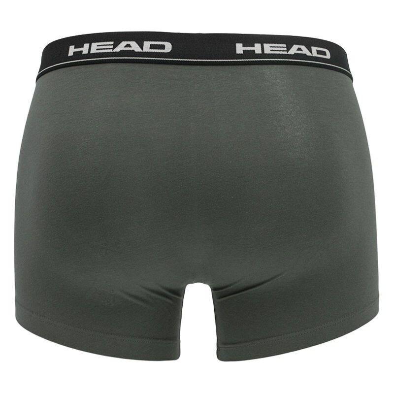 Трусы-боксеры Head Basic Boxer S 2 шт. Gray (841001001-415) - фото 4