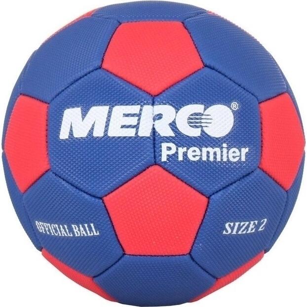 Гандбольный мяч Merco PREMIER р. 2 Сине-красный (ID66328)