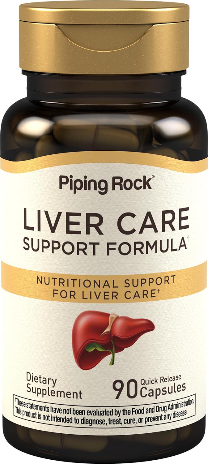 Витамины Piping Rock Liver Care для поддержкт печени 90 quick release capsules