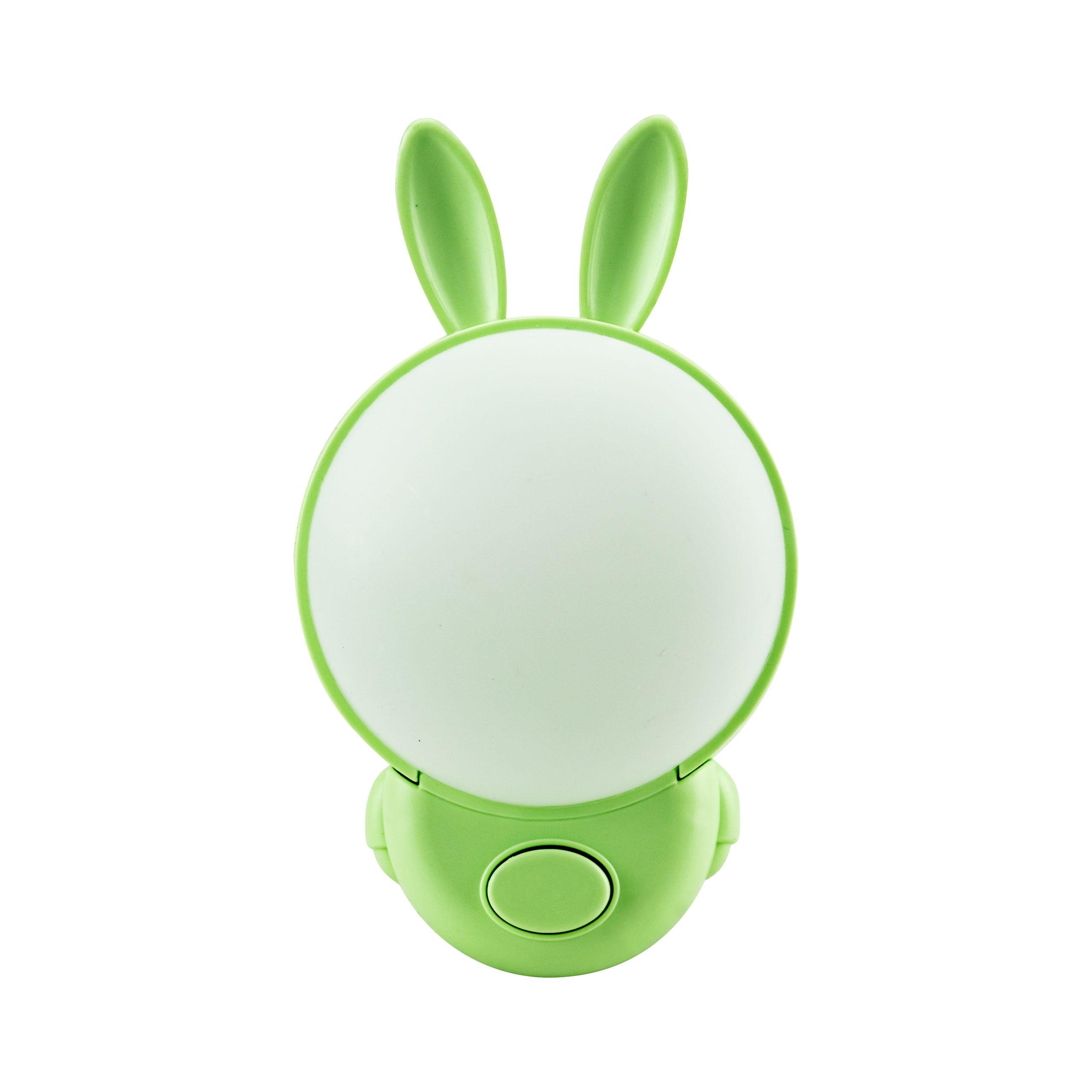 Ночник HOROZ ELECTRIC led Bunny 2CCT Зеленый