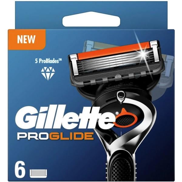 Кассеты сменные для бритья GILLETTE Fusion Proglide 6 шт.