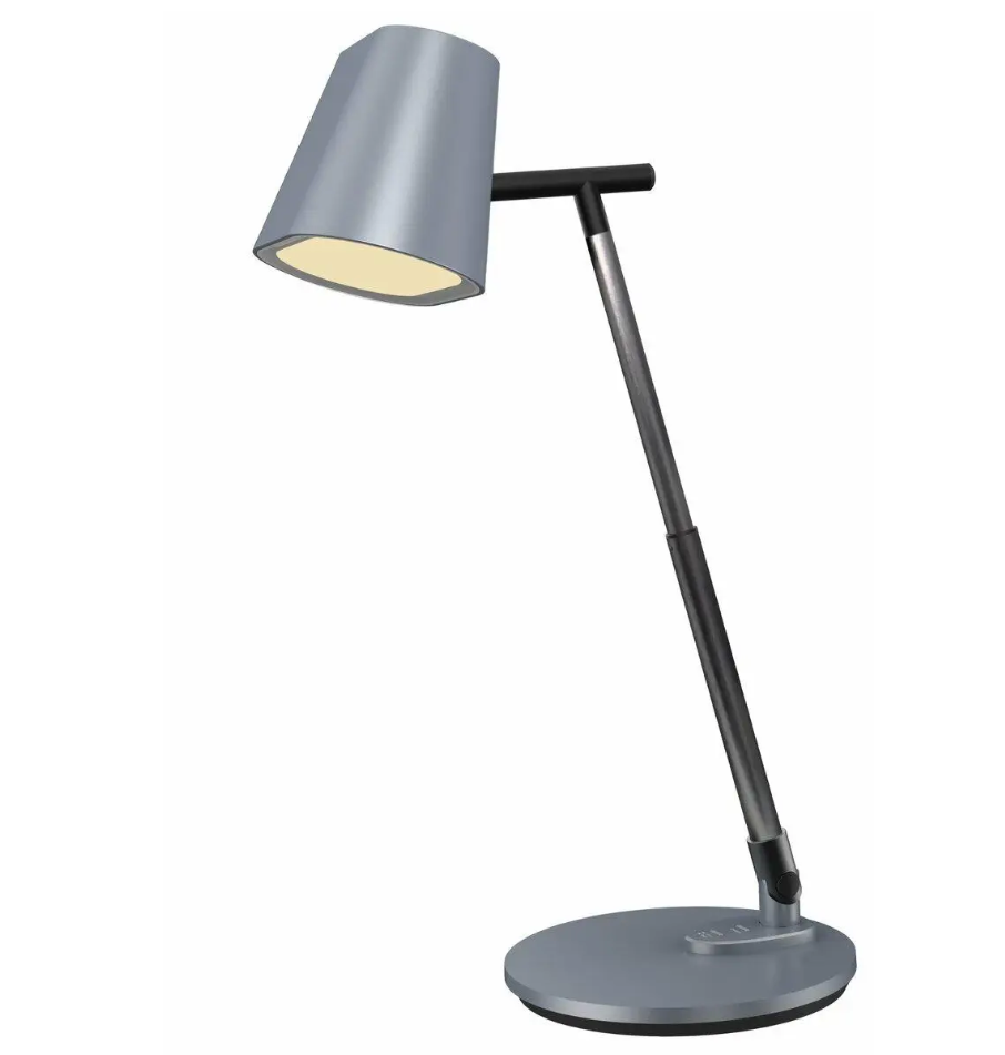 Настільна лампа світлодіодна Sirius 7W 3000К-6300К Сірий (BL-1527)