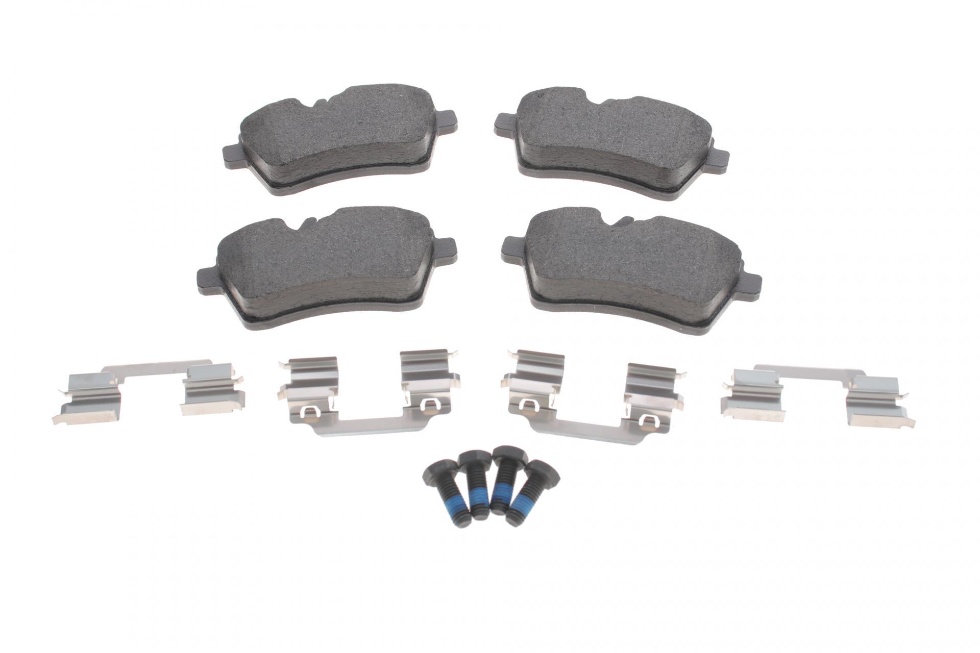 Колодки тормозные передние TEXTAR MB A-class W169 /B-class W245 05-12 Lucas Q+ (2407702 TEXTAR)