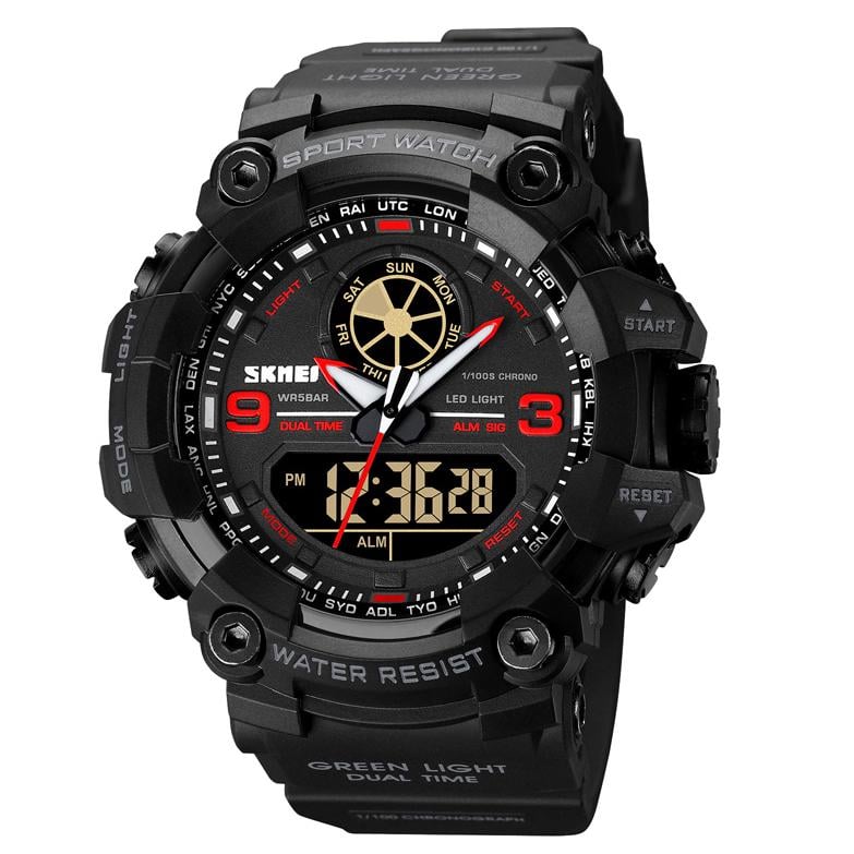 Наручные часы мужские Skmei 1818RD Черный (29079773)