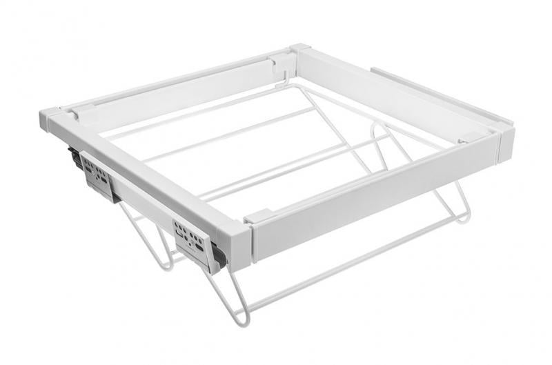 Полка для обуви GTV Elite з доводкой полного выдвижения 600 мм Белый