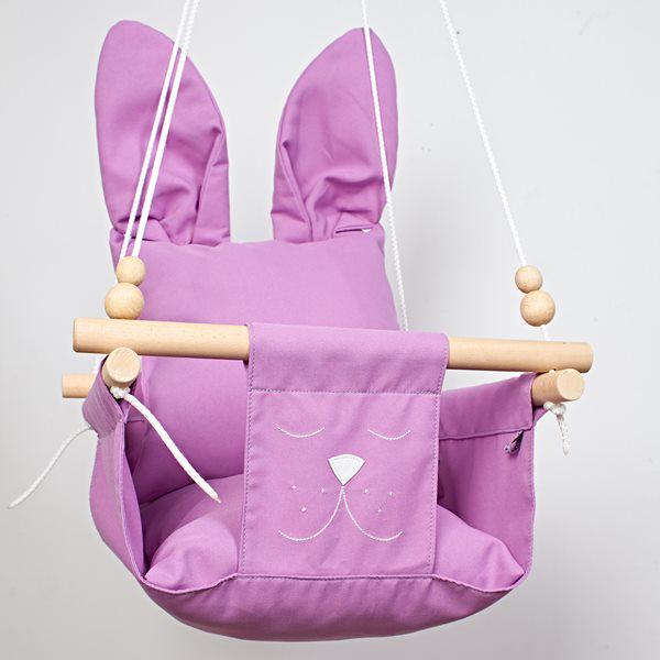 Детская качеля Infancy Ушастик Лавандовый (4842625)