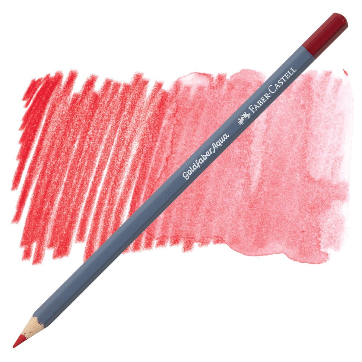 Карандаш акварельный Faber-Castell GoldFaber Aqua 126 Permanent Carmine (114626) Карандаш акварельный Faber-Castell GoldFaber Aqua 126 Permanent Carmine (114626)