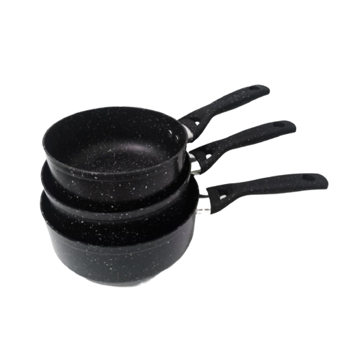 Сотейник Empire керамическое покрытие 1,2/1,5/2 л 3 шт. (543170)