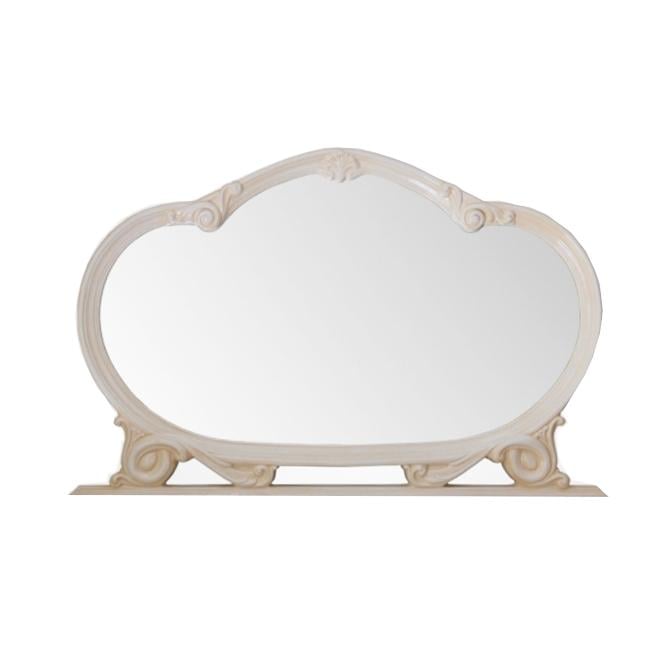 Зеркало MiroMark Чикаго с рамой в спальню/в гостиную из ДСП и МДФ Бежевый (CH-81-RB)