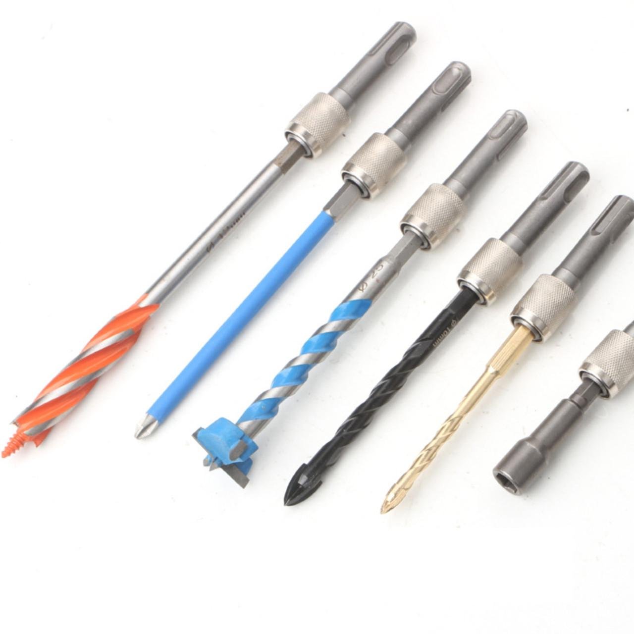 Перехідник для перфоратора 6,35 мм SDS-plus під біти 1/4" (137837) - фото 8