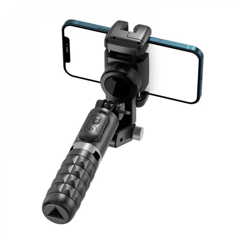 Селфи-монопод Tripod Q18 со стабилизатором 360 0,7 м Black