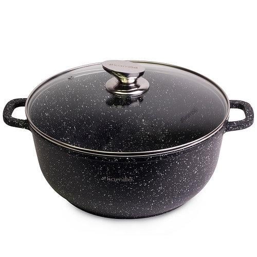 Кастрюля Kamille KM-4406 алюминий 6,5 л Черный (1789575766)