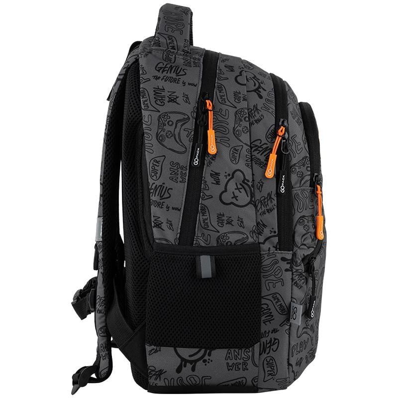 Школьный рюкзак GoPack Education GO25-175M-5 No More Rules с анатомической спинкой (995126) - фото 11 Школьный рюкзак GoPack Education GO25-175M-5 No More Rules с анатомической спинкой (995126) - фото 11