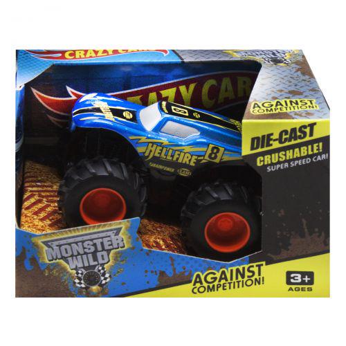 Машинка металлическая Monster Wild 9х7х6 см Blue (151820)