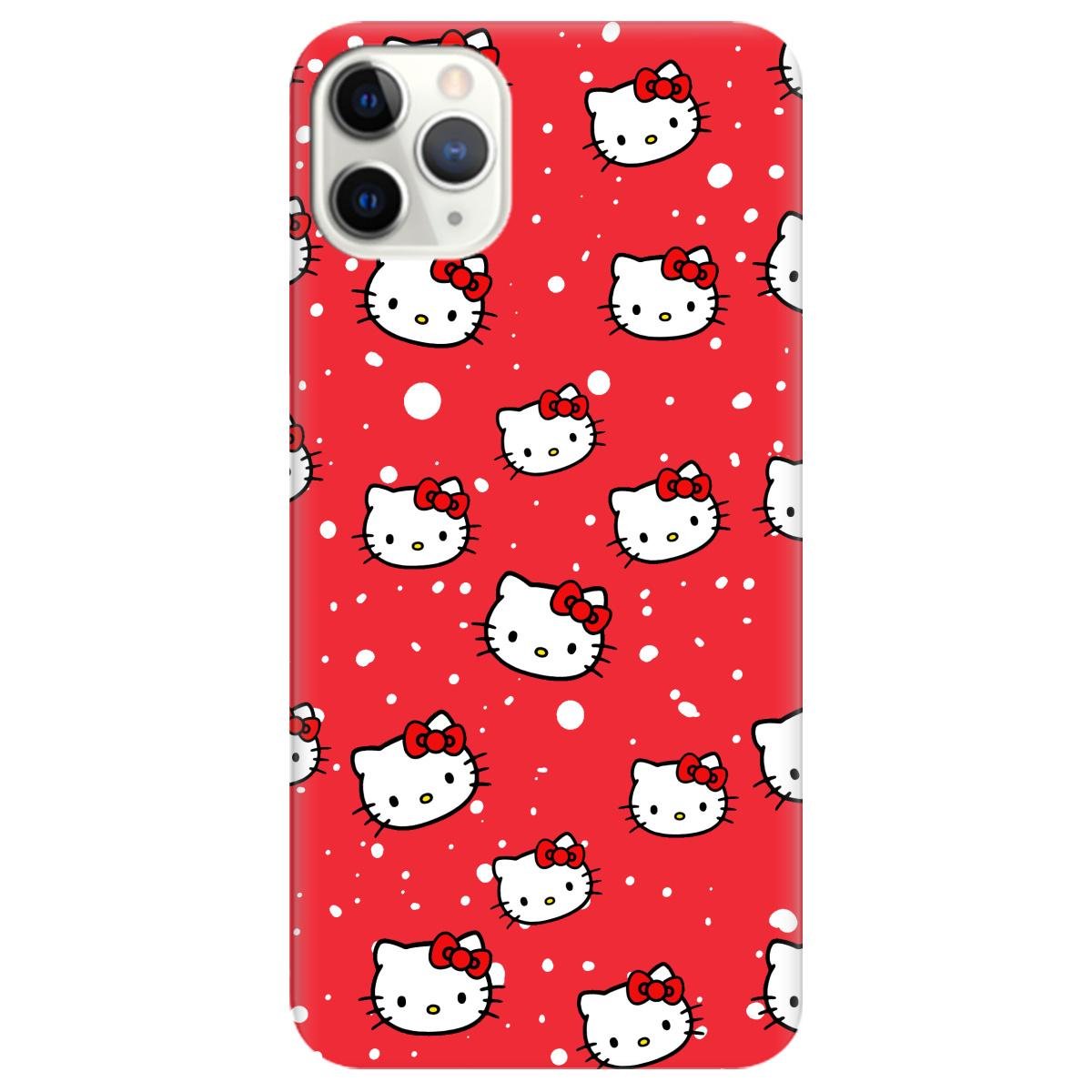 Силіконовий чохол Zorrov для Apple iPhone 11 Pro Max - Hello Kitty (12150060259116416)