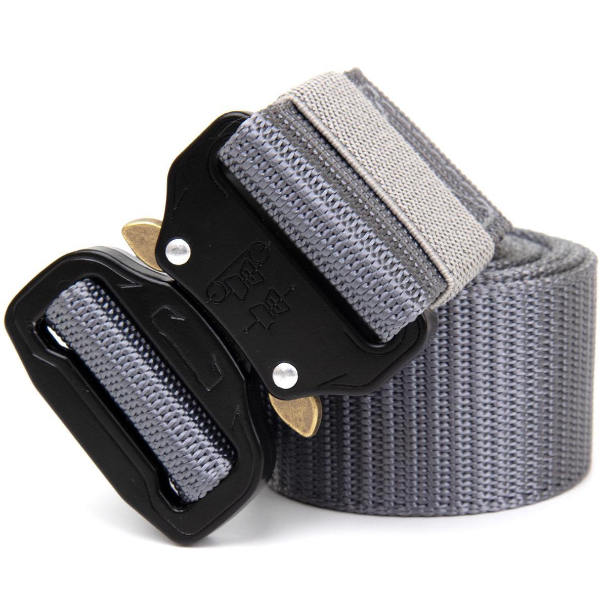 Текстильный ремень Vintage Belt 20547 для мужчины Серый