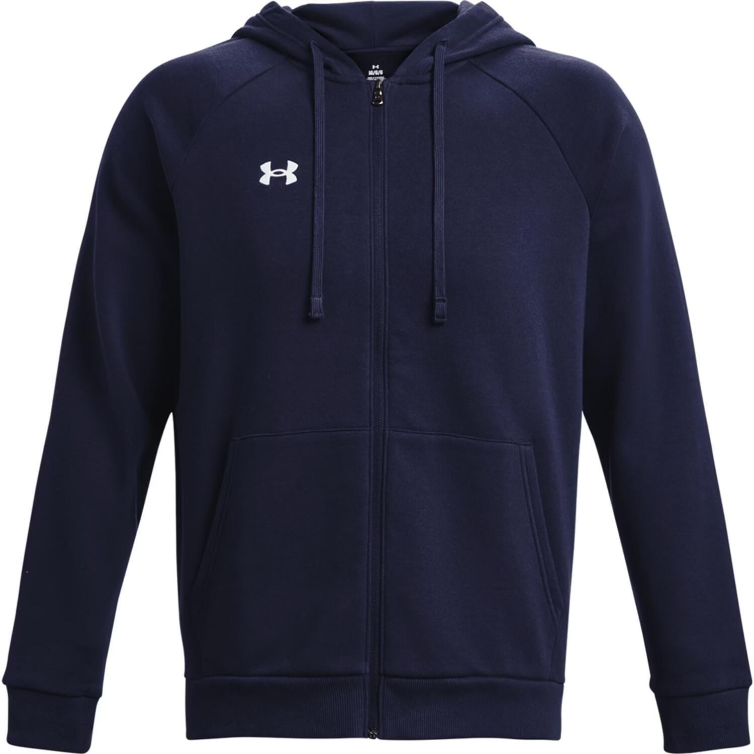 Толстовка Under Armour RIVAL FLEECE M Темно-синій (1379767-410)