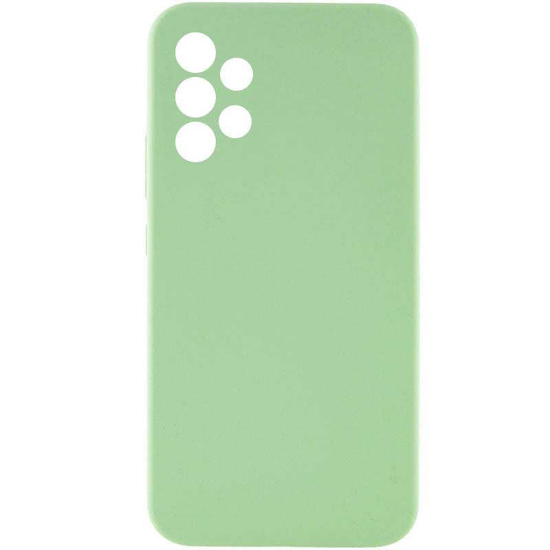 Противоударный Чехол Silicone Cover Lakshmi Full Camera (AAA) для Samsung Galaxy A33 5G Мятный/Mint