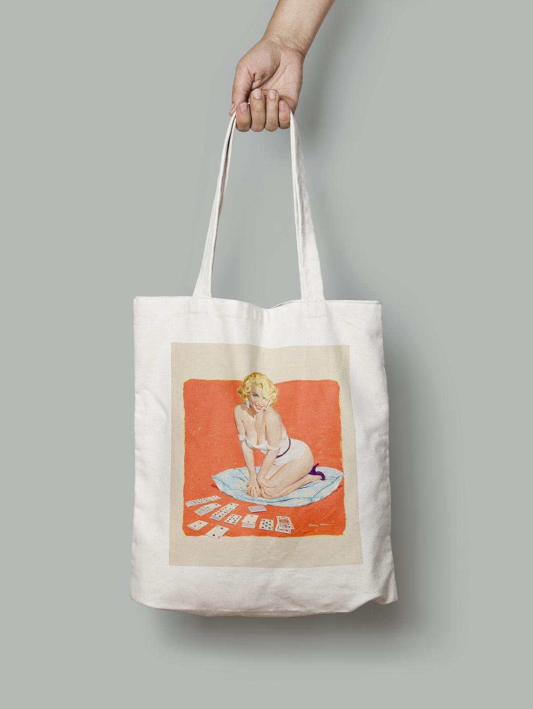 Эко-сумка Расклад на картах. Эдди Чан шопер (pin_up010230_Bag)