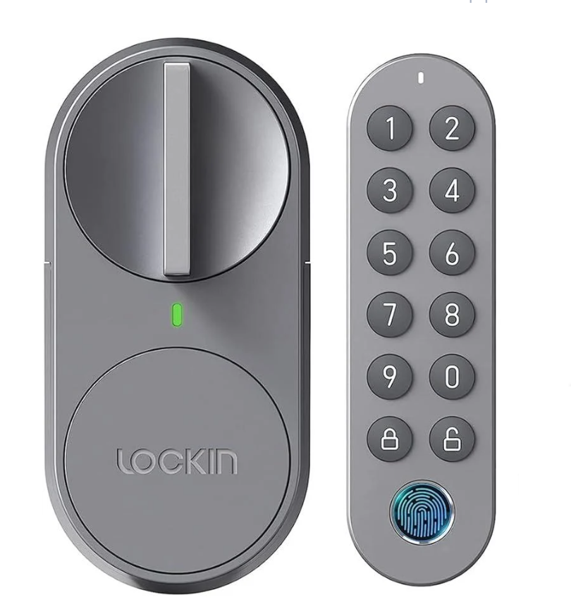 Замок розумний дверний Lockin Wifi Bluetooth 6в1 з функцією відбитку пальця