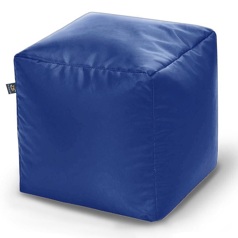 Безкаркасний пуф Tia-Sport Кубик оксфорд 30x30x30 см Синій (24879948) - фото 1
