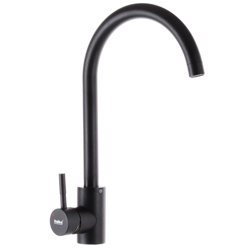 Смеситель для кухни Haiba Sus 011 Черный (HB0993)